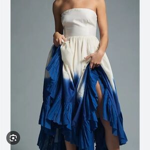 Gorgeous strapless gown from Anthropologie